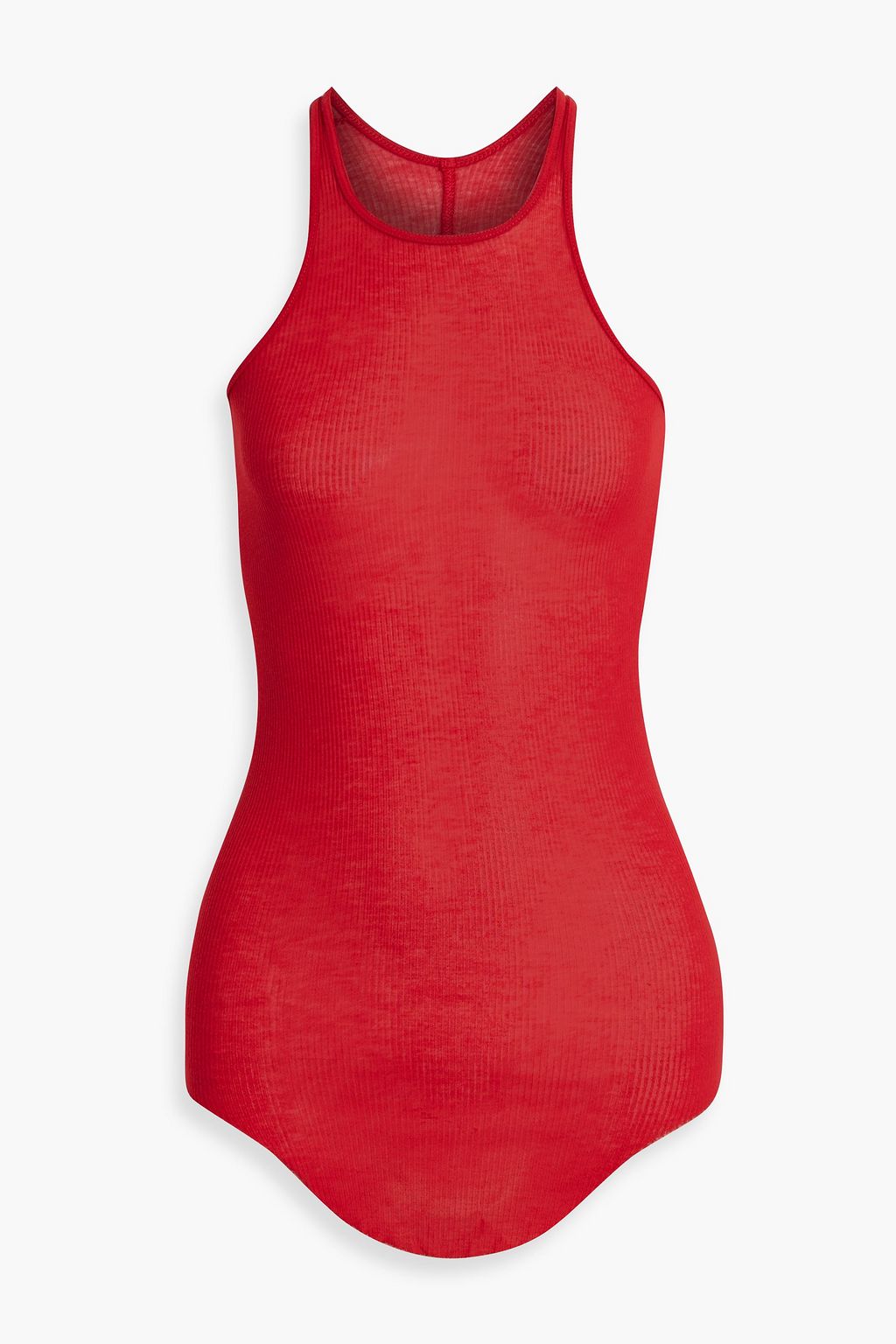 RICK OWENS Men's Ribbed Jersey Tank Top – Stylish